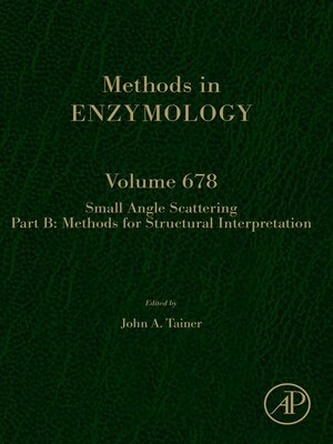 cover image of Scattering Methods in Structural Biology Part B